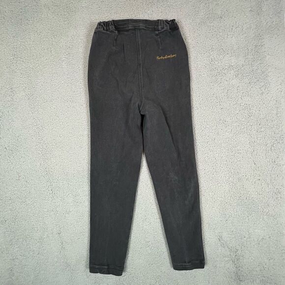 HARLEY DAVIDSON WOMENS BLACK JEANS SIZE 10 - Picture 2 of 9